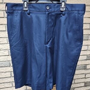 Izod Mens Shorts Sz 34 Navy